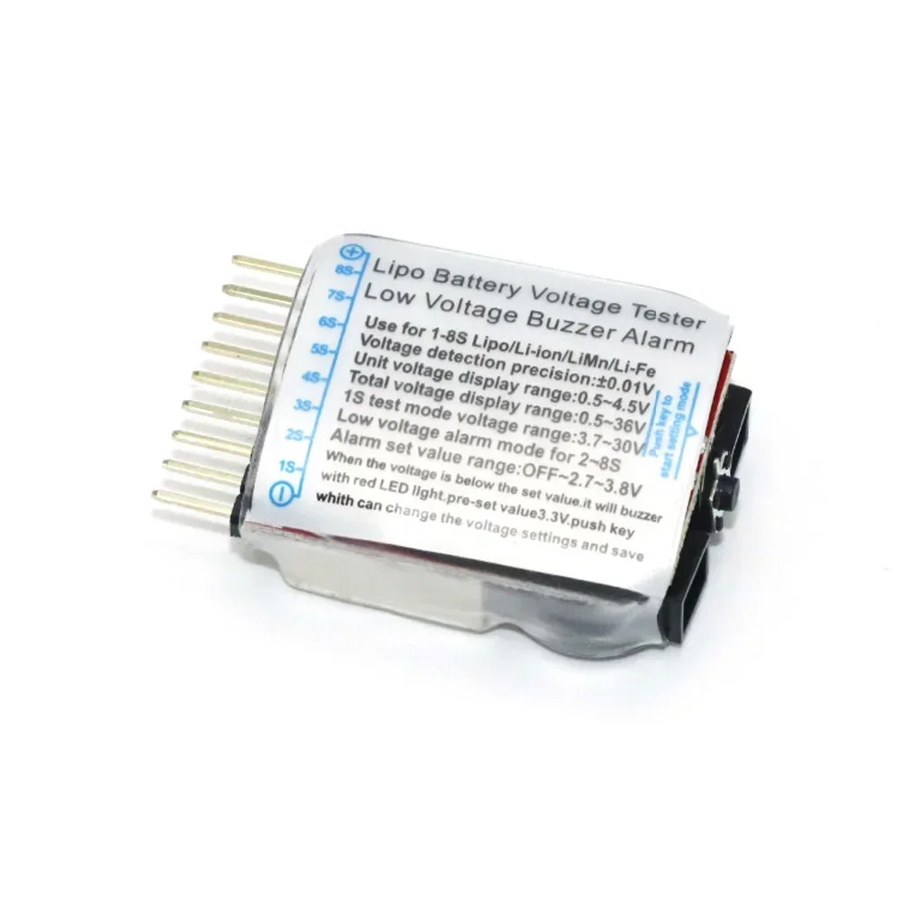 Drone Battery Alarm - NEEBRC 5PCS 1S-8S Medidor de Tensão