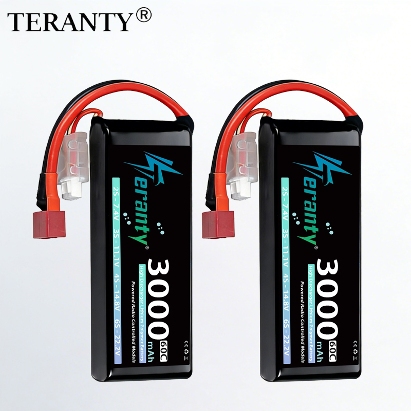 Drone Battery 4S - Bateria Lipo TERANTY 2S 3000mAh 7.4V