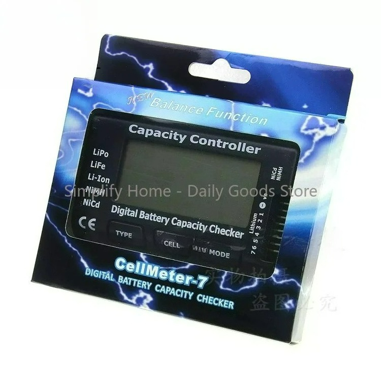 Drone Battery Voltage Checker - Verificador de Tensão de Bateria CellMeter7