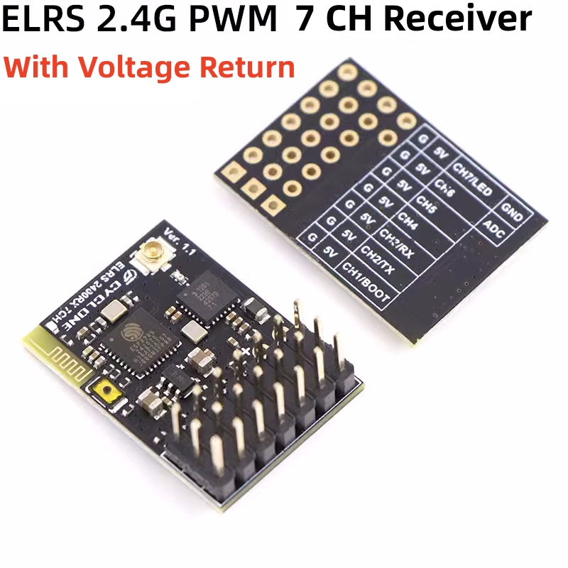 Drone Battery Plate - Antena de tubo ELRS cobre para