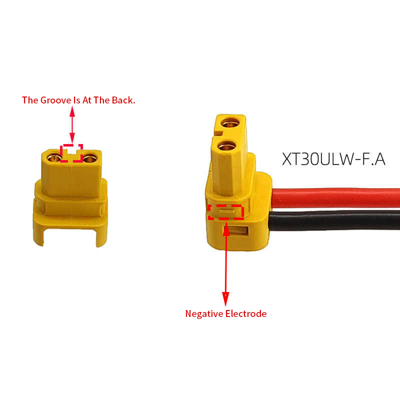 Cotovelo xt30u banana plug lin - Drone Battery Connector avaliação e preço
